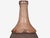 Ceramic Danish Modern, Sculptural Table Lamp, Brown Glazed Stoneware, Denmark, 1960s For Sale - Image 7 of 11