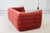 Vintage Two-Seat Togo Sofa with Arms in Burgundy Velvet by Michel Ducaroy for Ligne Roset, 1970s For Sale - Image 9 of 18