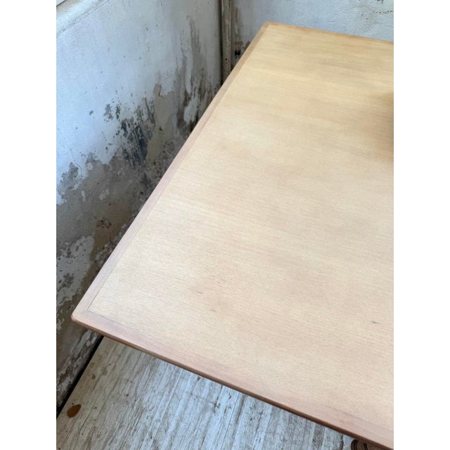 Extendable Farmhouse Table in Walnut, 1950s For Sale - Image 18 of 18