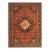 Pasargad Home Antique Ferehan Wool Area Rug-10'11" X 14' 9" , Rust For Sale