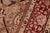 1990s Shabby Chic Floral 1990's Pak-Persian Green/Red Wool Rug - 6'0'' X 9'0'' For Sale - Image 5 of 9