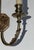 Metal 1950s bronze wall sconces with Arrows and Effigy of the Sun King by Louis Gau - a Pair For Sale - Image 7 of 12
