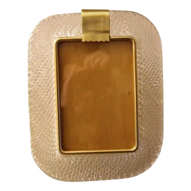Murano Glass Photo Frame, 2000s For Sale
