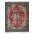 1970s Vintage Persian Handmade Wool 10x13 Red Area Rug For Sale