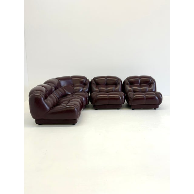 Nuvolone Modular Sofa by Rino Maturi for Mimo Padova, 1970s, Set of 4 For Sale - Image 4 of 12