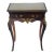 1920s French Louis XVI Style Ormolu Side Table With a Drawer and Inlay For Sale