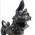 1950s Large Jeweled Burmese Bronze Chinthe Guardian Lion Foo Dogs, 2 Pieces For Sale - Image 12 of 17