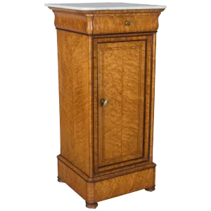 19th Century French Charles X Period Side Table or Nightstand