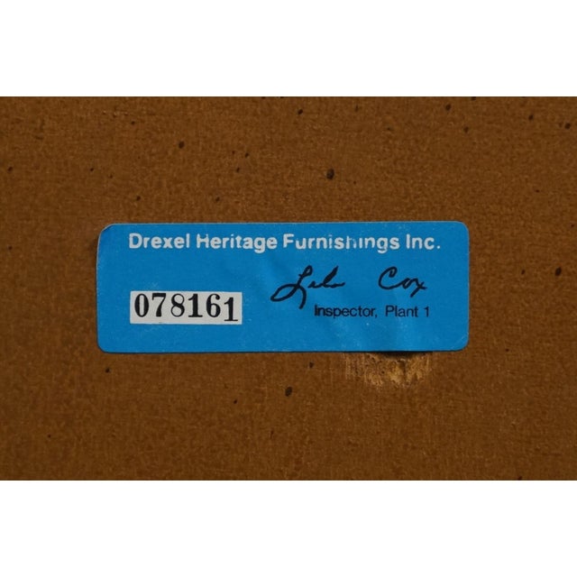 Wood Drexel Heritage Cabernet Classics Collection French Provincial King Size Headboard 310-584 For Sale - Image 7 of 7