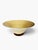 Large beautiful centrepiece from the “Anni Trenta” series by Venini. Yellow lattimo Murano Glass on an amber base. Etched...