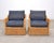 Late 20th Century Set of Three Bielecky Brothers Rattan and Wicker Lounge Chairs For Sale - Image 5 of 18