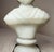 Antique Charles Sumner Figural Frosted Milk Glass Bust Paperweight Sculpture For Sale - Image 10 of 15