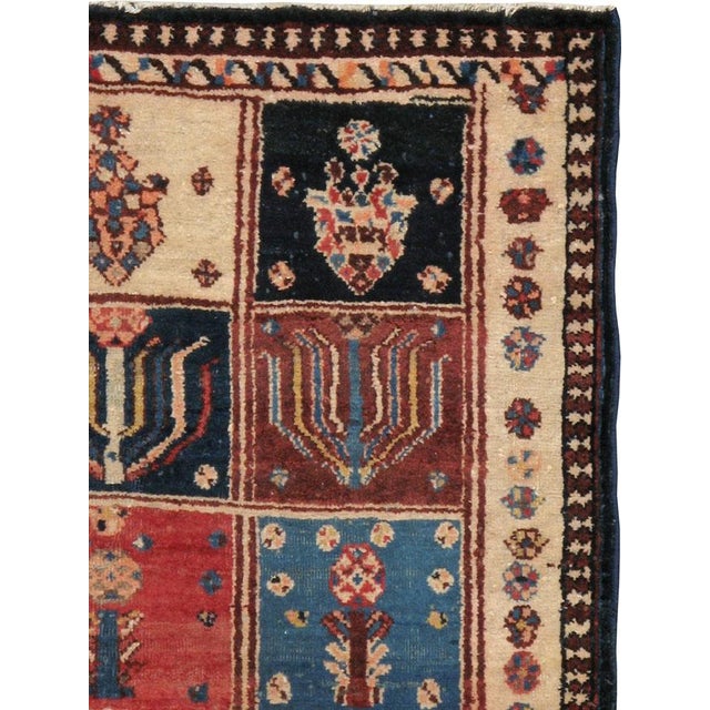 Rustic Galerie Shabab Collection Early 20th Century Persian Bakhtiari Rug For Sale - Image 3 of 8