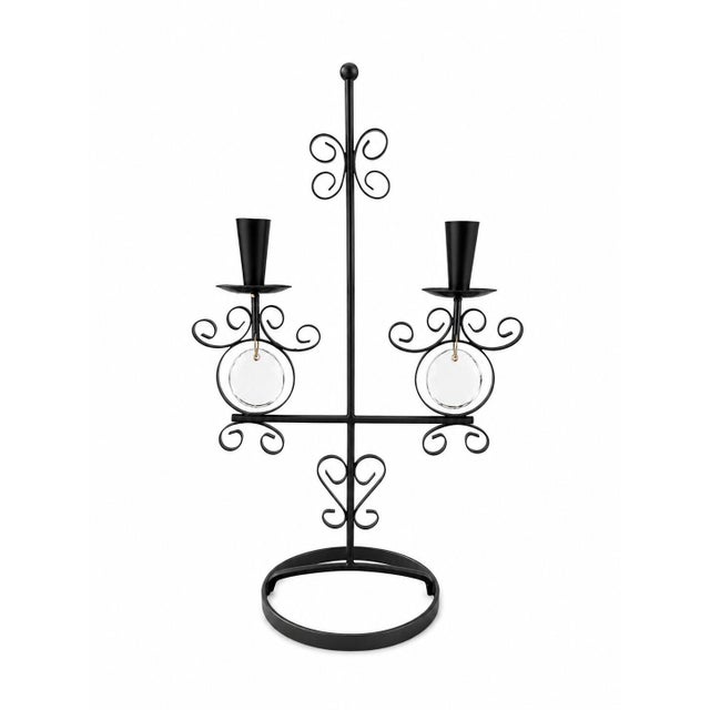 Metal Vintage Swedish Candleholder by Harry N. Boström for Bo Svensk, 1950s For Sale - Image 7 of 7