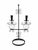 Metal Vintage Swedish Candleholder by Harry N. Boström for Bo Svensk, 1950s For Sale - Image 7 of 7