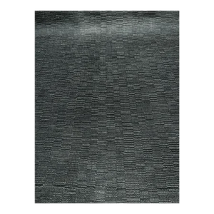 Casamance Modern Navy Blue Strie Woven Jacquard Iberis: Marine Designer Fabric - 12 Yards