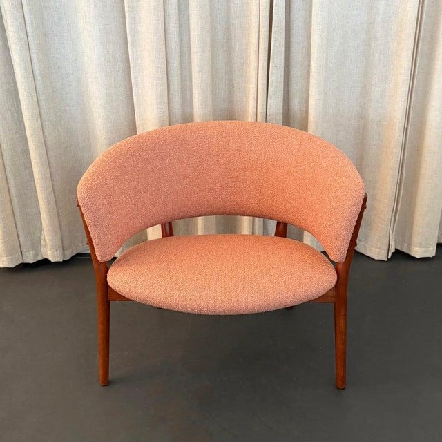 1950s Scandinavian Modern Model Nd83 Lounge Chair by Nanna Ditzel for Willadsen For Sale - Image 5 of 10