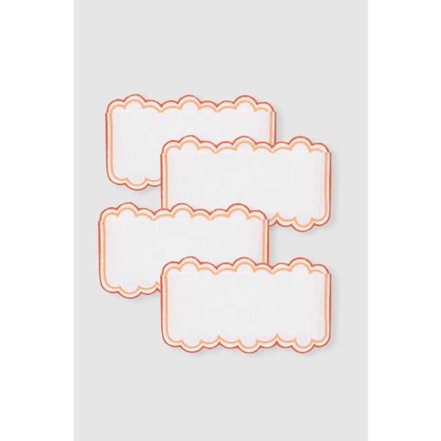 Cocktail Napkins in 100% highest quality linen. Made in Spain by our craftspeople since 1880. Labeled by Maker,Labeled...