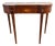 Late 20th Century Baker Furniture Historic Charleston Federal Mahogany Inlaid Folding Game Table For Sale