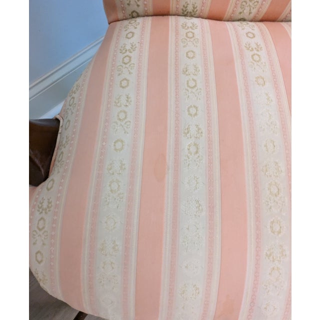 Mid 20th Century Biggs / Kittinger Queen Anne Fireside Arm Chair Pair For Sale - Image 16 of 18