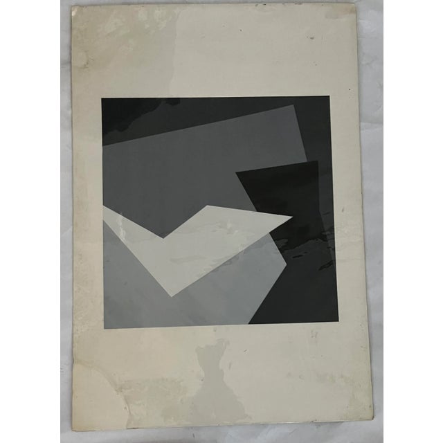 Set of 5 1988 Abstract Silkscreen Studies by Gidon Ben Dor For Sale In New York - Image 6 of 8