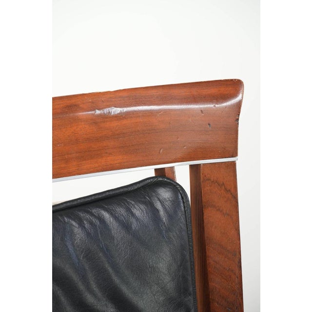 Art Deco Decoforma Series Dining Chairs in Black Cowhide Leather and Wood from Schuitema, Set of 4 For Sale - Image 13 of 18