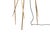 1970s Vintage Italian Gold Art Floor Lamp from Mikado, 1970 For Sale - Image 5 of 10