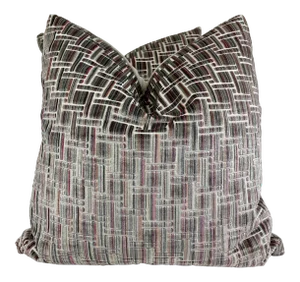 Kravet Couture “Inside Tracks” in Rouge 22” Pillows-A Pair