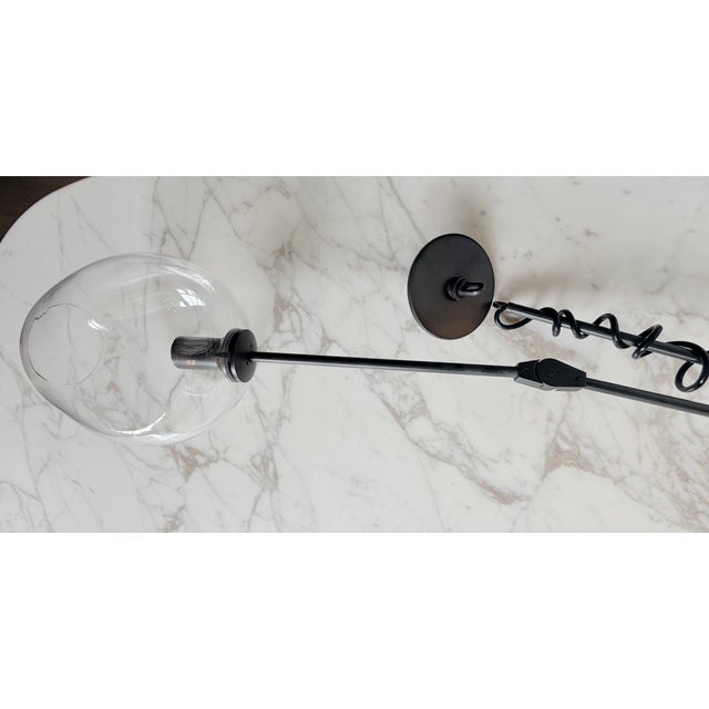 2010s Lindsey Adelman Studio 3-Globe Branching Bubble Chandelier For Sale - Image 5 of 14