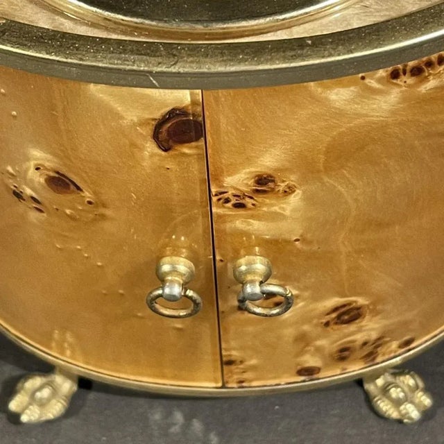 Italian Burl Walnut Smoking Set, 1970s For Sale - Image 6 of 16