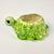 Mid-Century Modern 1970s Vintage Boho Chic Folk Art Whimsical Turtle Ceramic Planter For Sale - Image 3 of 12