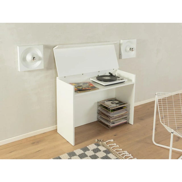 Vintage White Desk, 1970s For Sale - Image 4 of 10