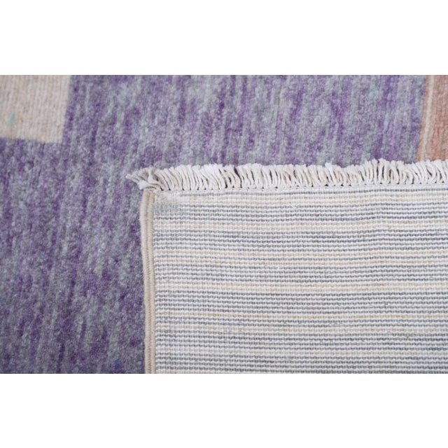 Pasargad DC Fine Hand Knotted Modern Rug For Sale - Image 4 of 4