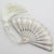 Vintage Italian Handmade Silver Florentine Fan with Tassel Figurine, Florence, 1970s For Sale - Image 10 of 10