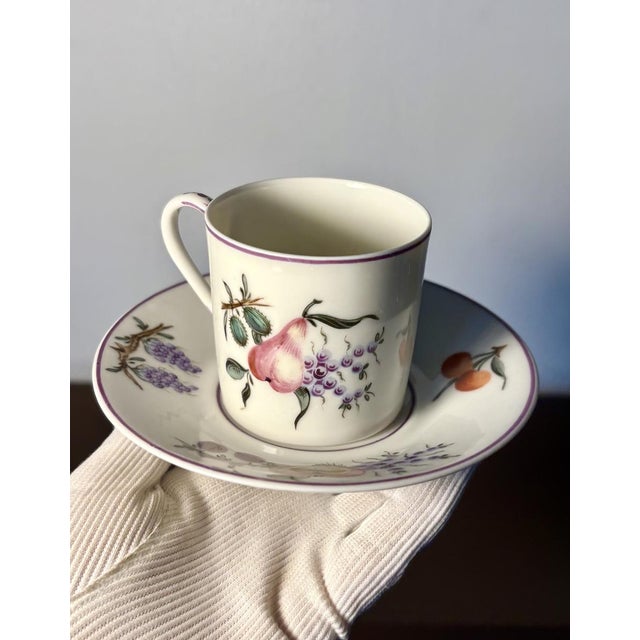Coffee Cups and Saucers from Mennecy‑Villeroy, Set of 18 For Sale - Image 18 of 18