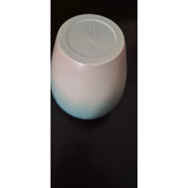 Ceramic Rookwood Pottery 1920 Floral Vellum by Edward T. Hurley For Sale - Image 7 of 7