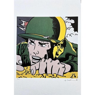 After Roy Lichtenstein, "Scared Witless", 1990s, Silk-Screen For Sale