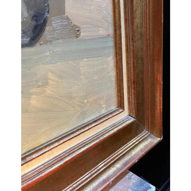 René Guinand, Faded Flowers, 1980s, Oil on Canvas For Sale - Image 12 of 14