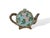 English Miniature Majolica Tea Pot, Circa 1920 For Sale - Image 3 of 6