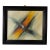 Vintage Roy Pierce Abstract Expressionist Oil on Canvas Painting – Framed For Sale