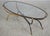 Age: Approx. 30 Years Old Details: Hoof Foot Hollywood Regency Style High Quality Construction Stretcher Base Frame...