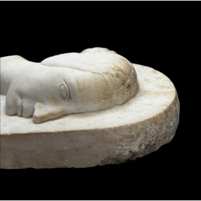 Unknown, Profile of a Woman, 1880, Marble For Sale - Image 10 of 11
