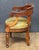 Louis Philippe Desk Armchair or Fauteuil De Bureau of Leather and Turned Walnut For Sale - Image 4 of 15