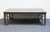 Metal Lexington Furniture Cypress Point Tommy Bahama Monterea Travertine 56" Accent Coffee Table 561-943 For Sale - Image 7 of 9
