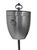 Elevate your home bar or next gathering with this exceptional unsigned Mid-Century Modern floor-standing champagne bucket....