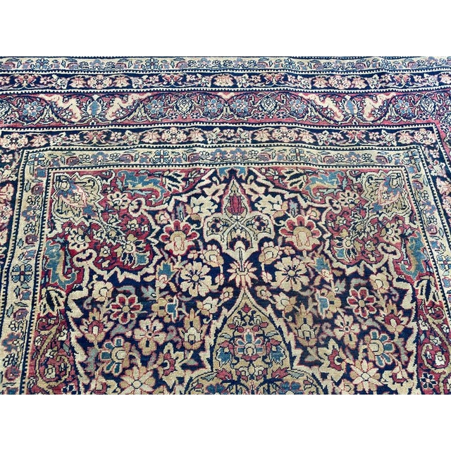 Antique Kirman Rug, 1890s For Sale - Image 5 of 17