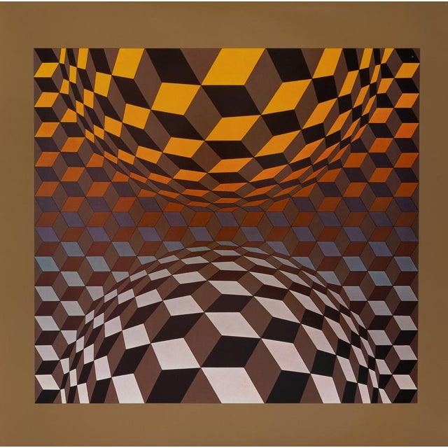 Victor Vasarely, CHEYT OND, Etching For Sale - Image 6 of 6