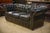 Black 3-Seater Chesterfield Sofa in Black Leather, 1990s For Sale - Image 8 of 14