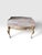 Stone Vintage Italian Rococo Style Hand-Carved Figural Wood Coffee Table With Pink Marble Top For Sale - Image 7 of 9