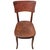 Victorian Bent Oak Side Chair W/ Floral Seat by Thonet Hermanos, Set of 4 For Sale - Image 10 of 15